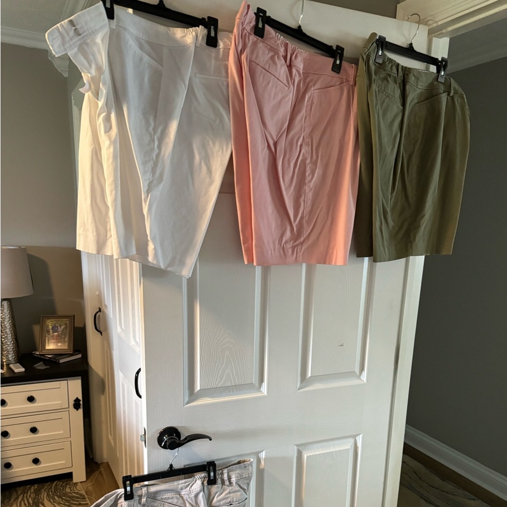 4 Pairs Talbot’s Perfect Shorts Size 16W